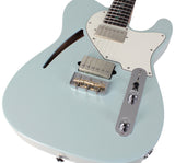Suhr Select Alt T Cat's Eye Guitar, Sonic Blue, Parchment