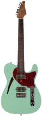Suhr Select Alt T Cat's Eye Guitar, Surf Green, Tortoise Shell