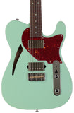 Suhr Select Alt T Cat's Eye Guitar, Surf Green, Tortoise Shell
