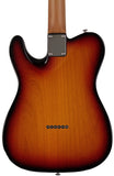 Suhr Select Alt T Cat's Eye Guitar, 3-Tone Burst, Black