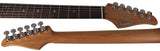 Suhr Select Alt T Cat's Eye Guitar, 3-Tone Burst, Black