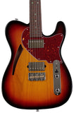 Suhr Select Alt T Cat's Eye Guitar, 3-Tone Burst, Tortoise Shell
