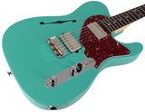 Suhr Alt T Guitar, Rosewood, Seafoam Green