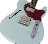 Suhr Alt T Guitar, Sonic Blue, Rosewood