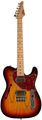 Suhr Alt T Guitar, 3 Tone Burst, Maple