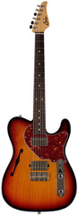 Suhr Alt T Guitar, 3-Tone Burst, Rosewood