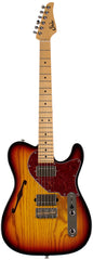 Suhr Alt T Guitar, 3 Tone Burst, Maple