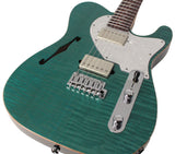 Suhr Select Alt T Guitar, Bahama Blue