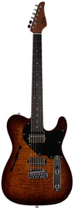 Suhr Select Alt T Guitar, Bengal Burst, Black PG