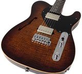 Suhr Select Alt T Guitar, Bengal Burst, Black PG