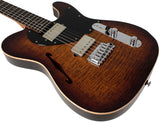 Suhr Select Alt T Guitar, Bengal Burst, Black PG