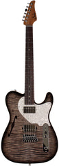 Suhr Select Alt T Guitar, Trans Charcoal Burst