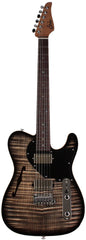 Suhr Select Alt T Plus Guitar, Trans Charcoal Burst, Black PG