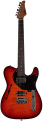 Suhr Select Alt T Guitar, Inferno Burst, Black PG