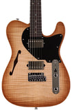 Suhr Select Alt T Guitar, Natural Burst, Black PG