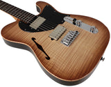 Suhr Select Alt T Guitar, Natural Burst, Black PG