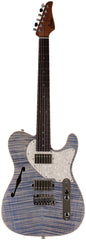 Suhr Select Alt T Guitar, Trans Blue Denim Slate