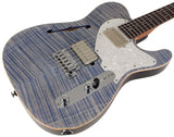 Suhr Select Alt T Guitar, Trans Blue Denim Slate