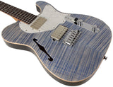 Suhr Select Alt T Guitar, Trans Blue Denim Slate