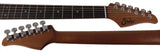 Suhr Select Alt T Guitar, Faded Trans Whale Blue Burst, Black PG