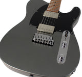 Suhr Andy Wood Signature Modern T HH Guitar, AW Silver - Humbucker Music
