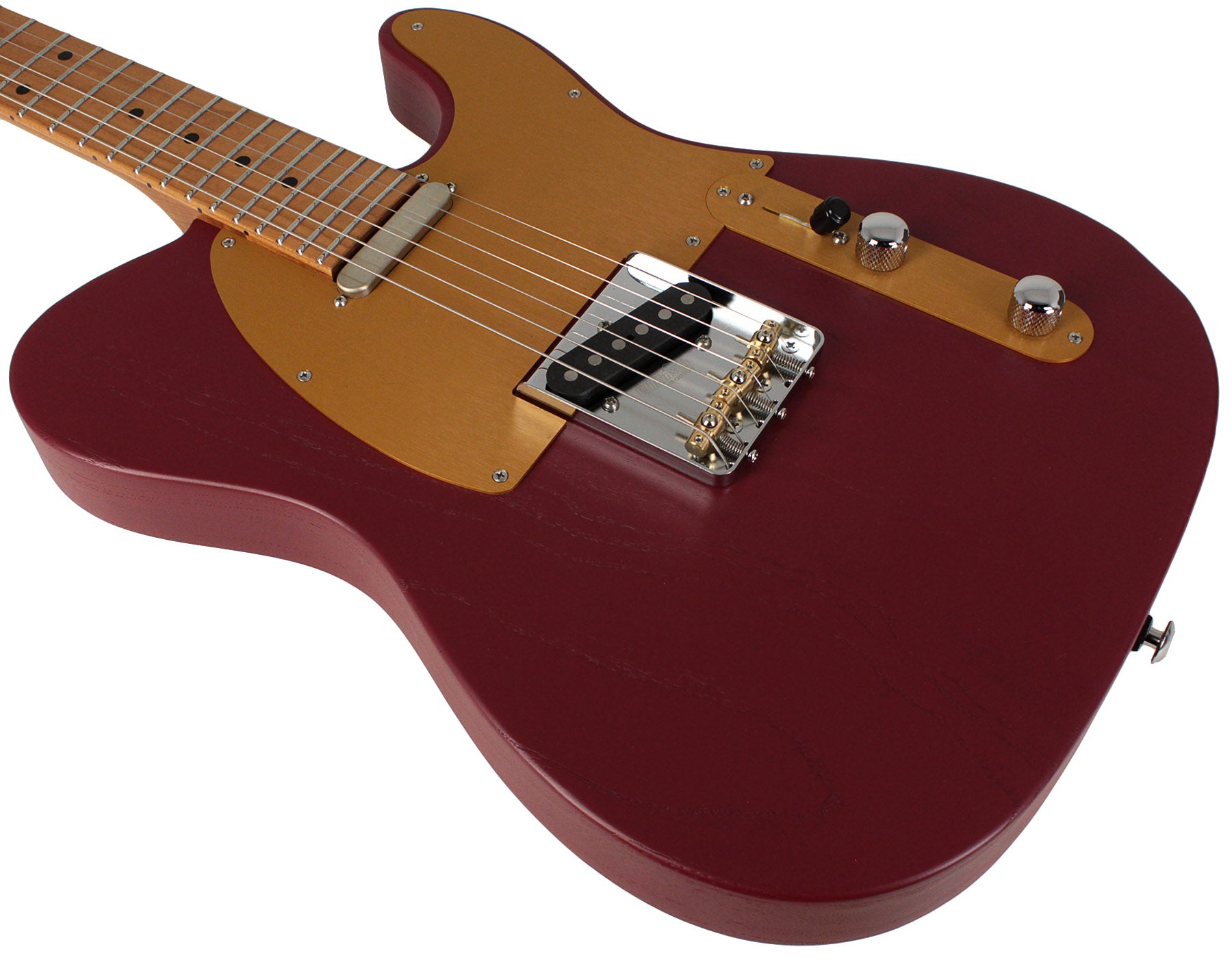Suhr Andy Wood Signature Modern T Guitar, Stark Red | Humbucker Music
