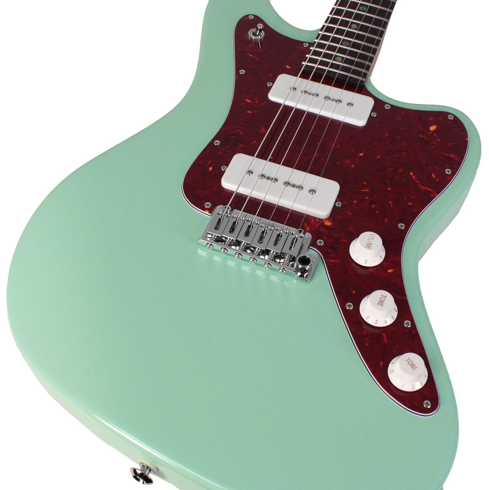 Suhr Select Classic JM Guitar, Roasted Neck, Surf Green 