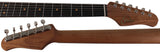 Suhr Select Classic S Antique HSS Guitar, Roasted Neck, Olympic White, Tortoise Shell - Humbucker Music