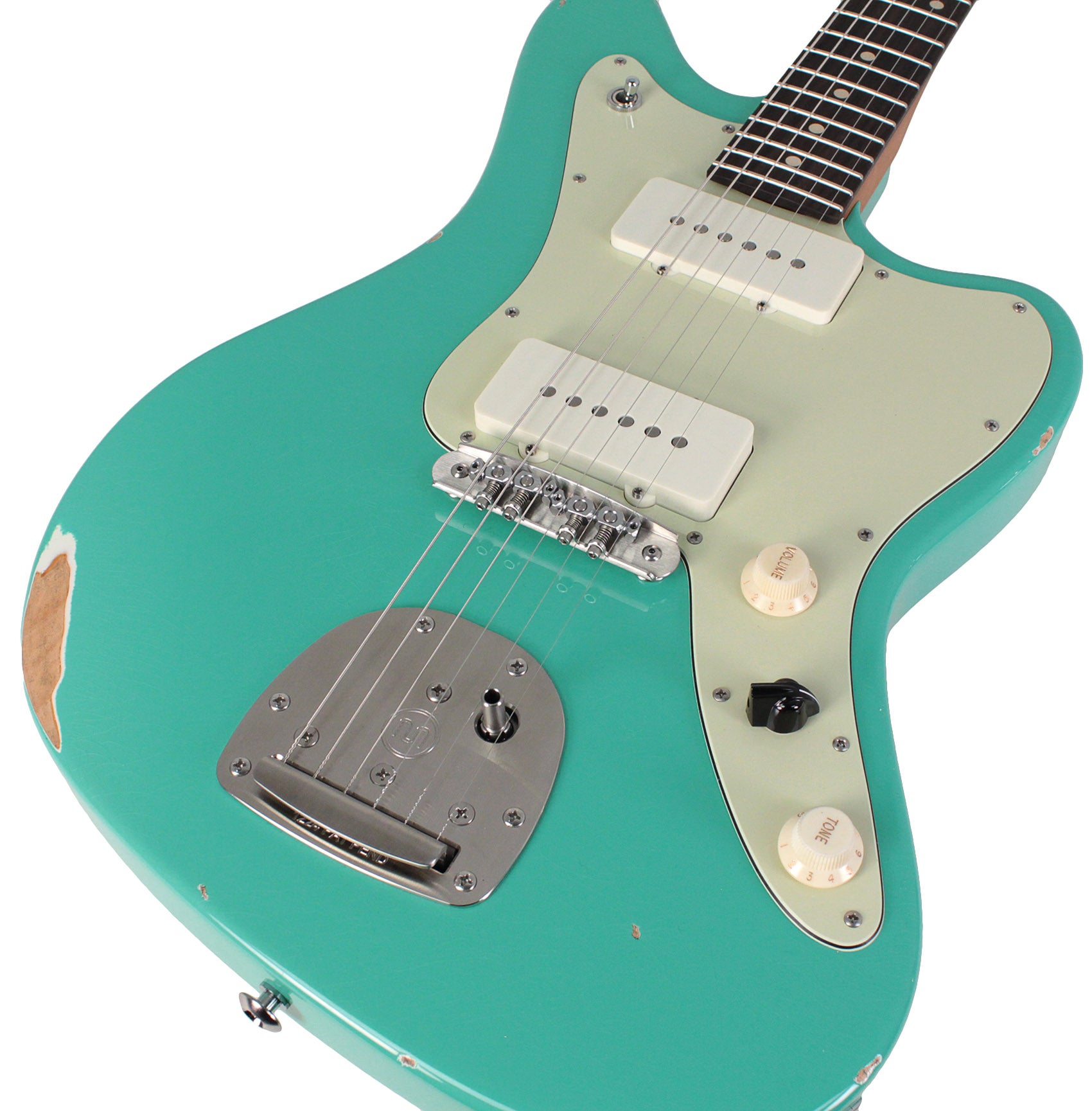Suhr Limited Classic JM Antique Guitar, Seafoam Green | Humbucker
