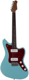 Suhr Select Classic JM Guitar, Roasted Neck, Daphne Blue