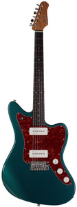 Suhr Select Classic JM Guitar, Roasted Neck, Ocean Turquoise Metallic