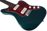 Suhr Select Classic JM Guitar, Roasted Neck, Ocean Turquoise Metallic