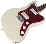 Suhr Select Classic JM Guitar, Roasted Neck, Olympic White