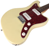 Suhr Select Classic JM Guitar, Roasted Neck, Vintage White