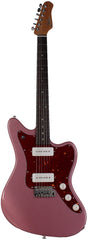 Suhr Select Classic JM Guitar, Roasted Neck, Burgundy Mist Metallic