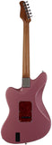 Suhr Select Classic JM Guitar, Roasted Neck, Burgundy Mist Metallic