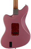 Suhr Select Classic JM Guitar, Roasted Neck, Burgundy Mist Metallic