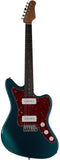 Suhr Select Classic JM Guitar, Roasted Neck, Ocean Turquoise Metallic