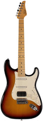 Suhr Classic S Antique Guitar, 3-Tone Burst, Maple, HSS