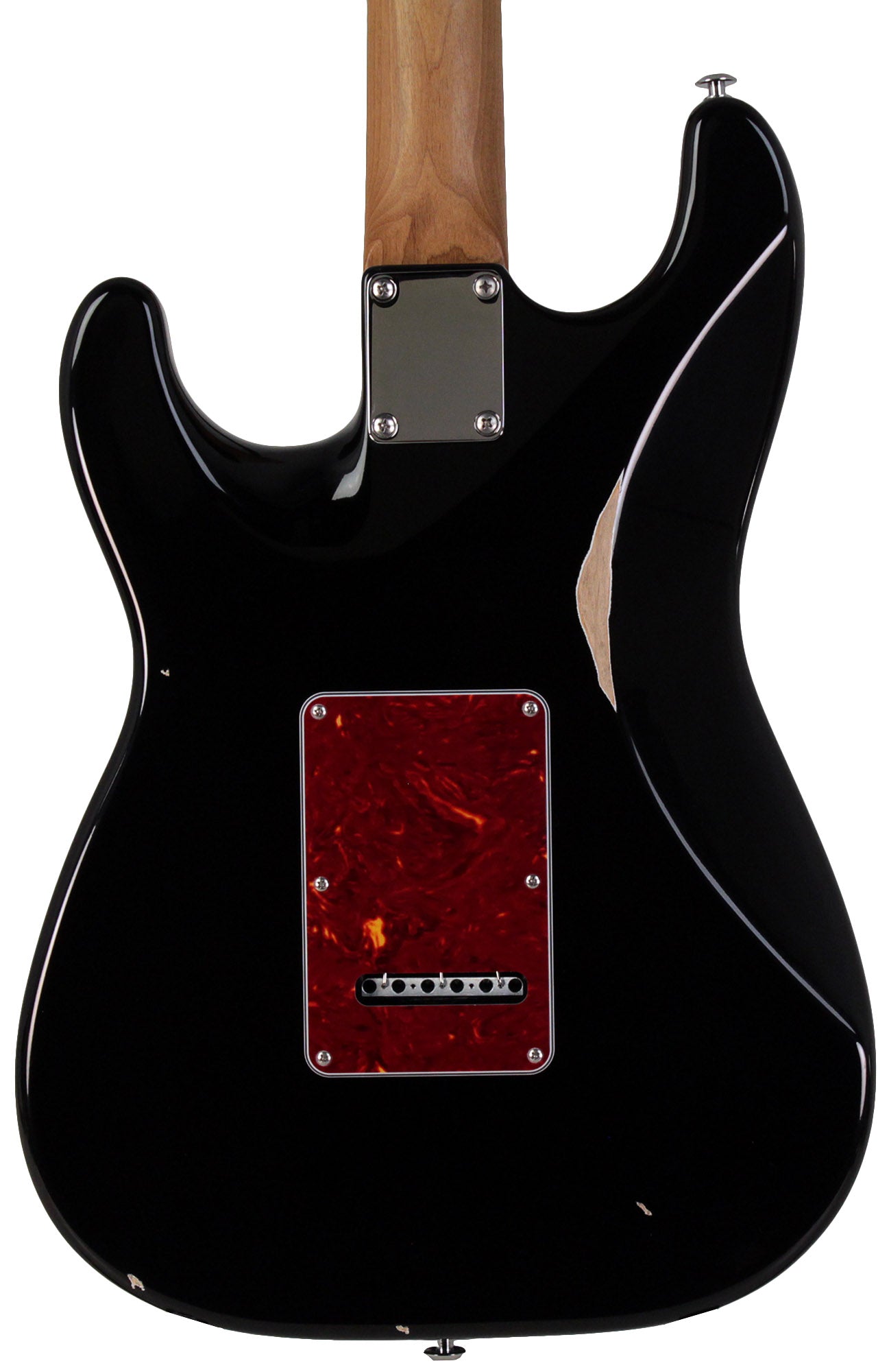 おれお　Suhr Classic S Antique Black Suhr Classic S Antique Guitar, Black, Rosewood, HSS | Humbucker Music