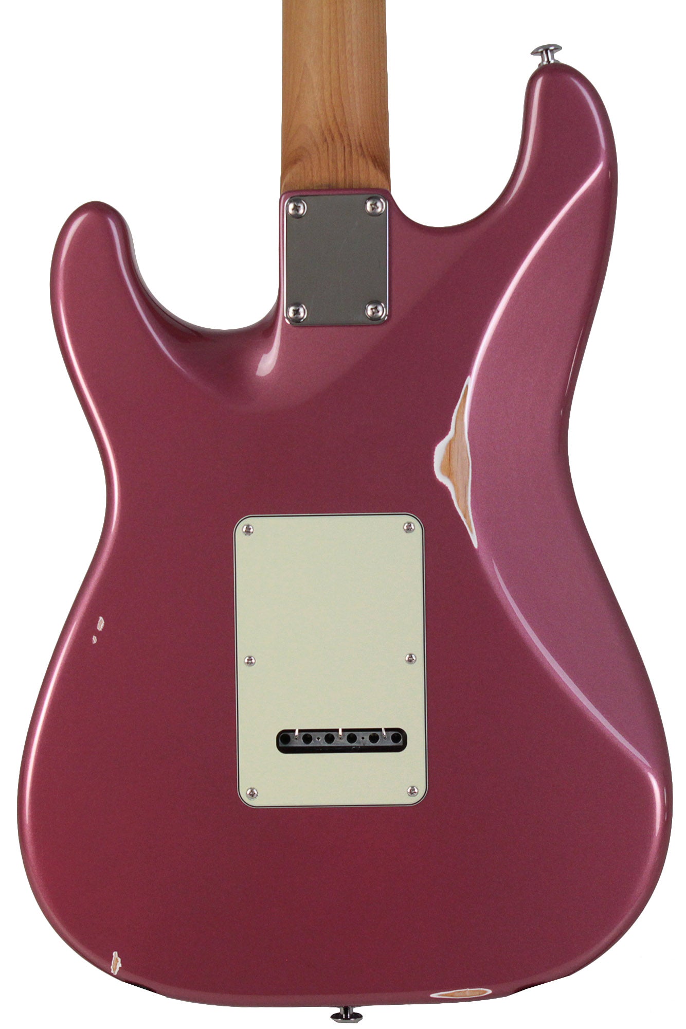 Suhr Select Classic S Antique HSS Guitar, Roasted Neck, Burgundy