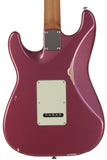 Suhr Select Classic S Antique HSS Guitar, Roasted Neck, Burgundy Mist Metallic