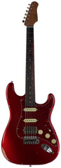 Suhr Select Classic S Antique HSS Guitar, Roasted Neck, Candy Apple Red Metallic, Tortoise Shell