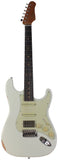 Suhr Select Classic S Antique HSS Guitar, Roasted Neck, Olympic White