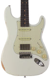 Suhr Select Classic S Antique HSS Guitar, Roasted Neck, Olympic White