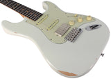 Suhr Select Classic S Antique HSS Guitar, Roasted Neck, Olympic White