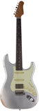 Suhr Select Classic S Antique HSS Guitar, Roasted Neck, Firemist Silver