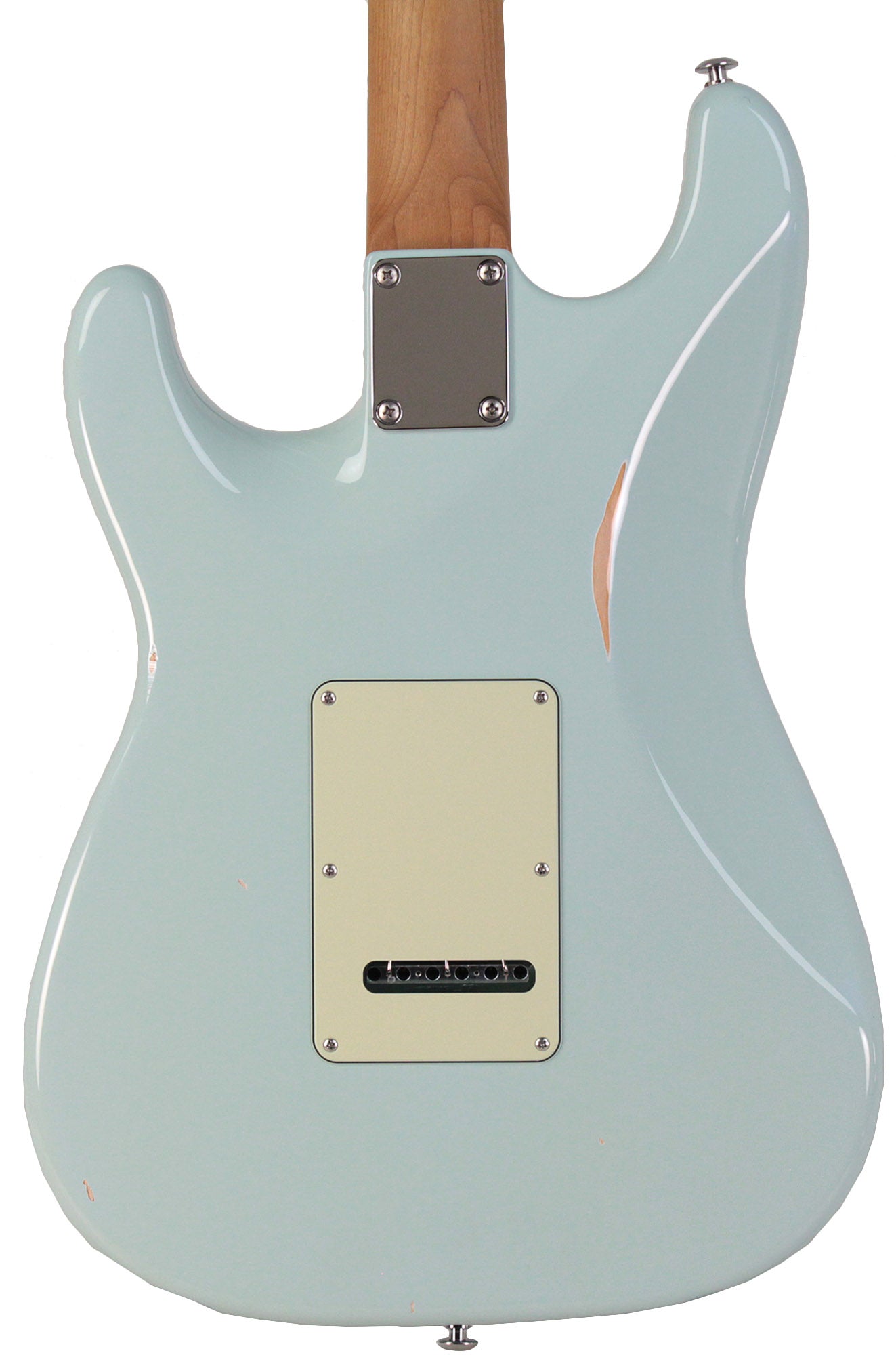 Suhr Select Classic S Antique HSS Guitar, Roasted Neck, Sonic Blue