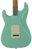 Suhr Select Classic S Antique HSS Guitar, Roasted Neck, Surf Green - Humbucker Music