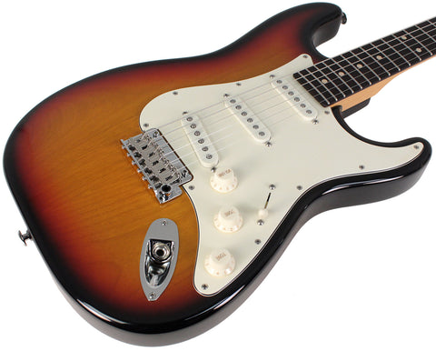 Suhr Classic S Antique Guitar, 3-Tone Burst, Rosewood